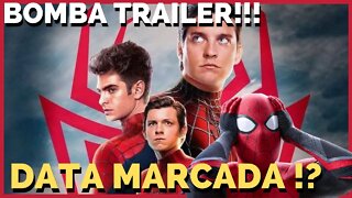 TRAILER DE HOMEM ARANHA SEM VOLTA PRA CASA TEM DATA MARCADA!? TEM UMA PISTA FORTE!