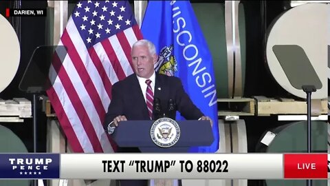 WATCH: Vice President Pence in Darien, WI