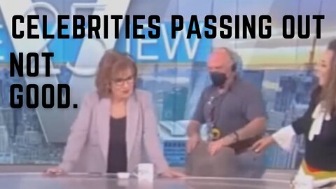 Did Joy Behar pass out like the others?