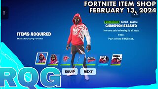 “NEW” CH5S1 FNCS BUNDLE+NEW ICON EMOTE! FORTNITE ITEM SHOP (February 13, 2024)