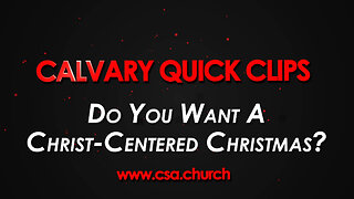 Do You Want A Christ-Centered Christmas?