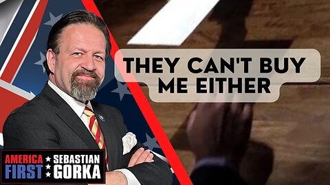 They can't buy me either. Gina Swoboda with Sebastian Gorka on AMERICA First