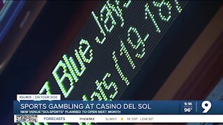 Casino Del Sol unveils new sports gambling venue 'SolSports'