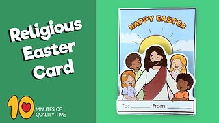 Religious Easter Card Craft