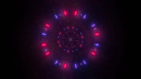 FREE background video vj loop | red blinking light rays particle visual