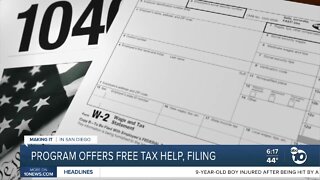 Program offers free tax help, filing