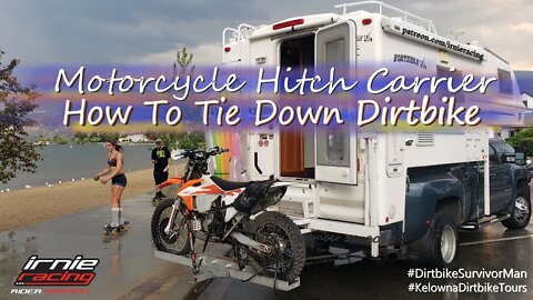 Motorcycle Hitch Carrier - How To Tie Down Dirtbike