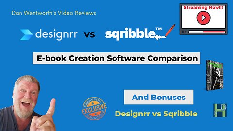 Designrr vs Sqribble (eBook creation Apps)