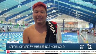 Chula Vista swimmer wins gold medal at Special Olympics U.S.A. Games