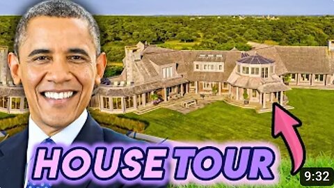 Barack Obama | House Tour | His $11.75 Million Massachusetts Mansion