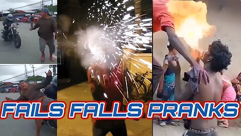 FUNNY FALLS, FAILS AND PRANKS COMPILATION 46