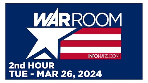 WAR ROOM [2 of 3] Tuesday 3/26/24 • BRIDGE COLLAPSE - NEWS, CALLS | NATLY DENISE - P DIDDY • Infowar