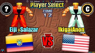 Art of Fighting 3 (Eiji_Salazar Vs. IkigaiAnon) [Ecuador Vs. U.S.A.]