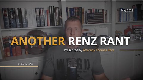 Tom Renz | A Look at My Job & The Corruption of Our Justice System