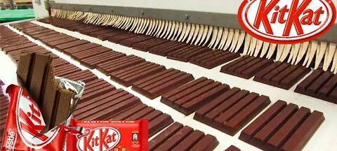 How Kit Kat Are Made In Factory - How It's Made Kit Kat 21M visuo C