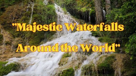 "Majestic Waterfalls Around the World" #Waterfalls #Streams #Rivers #Nature