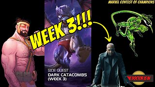 Best Way To 100% Dark Catacombs Side Quest Week 3 in MCOC!!!