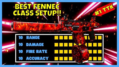 The *FASTEST* TTK Fennec Class in WARZONE Season 6 😲 (Best Fennec Class Warzone)