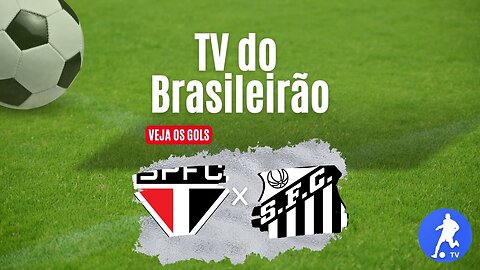 São Paulo x Santos - Brasileirão Série A 2023 - Melhores momentos ⚽📱