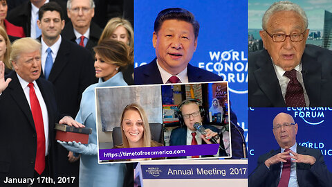 Julie Green | On Jan. 17th 2017 President Trump Was Sworn In As the 45th President of the U.S., China's President Xi Jinping Delivered A Keynote At the World Economic Forum & Klaus Schwab Said, "We Can Create a New World Order."