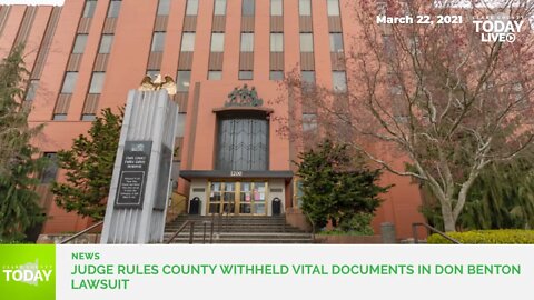 Judge rules county withheld vital documents in Don Benton lawsuit