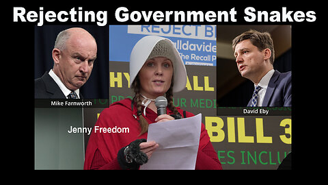 Rejecting Government Snakes - Recall David Eby