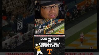 #joemilton #tennesseevols #collegefootball #joe #milton #collegefootballclips #cfbhighlights #cfb