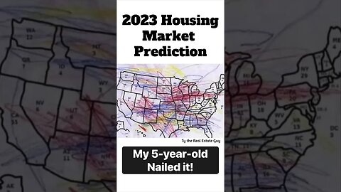 Most Accurate 2023 US Housing Market Prediction 😂🤣 #realestateshorts #housingmarket