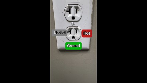 Wall electrical outlet