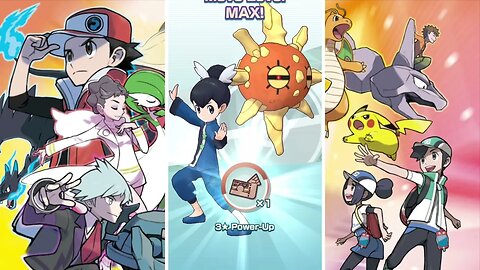 Pokémon Masters EX - Penny Poke Fair Sync Pair Scout Opening x11