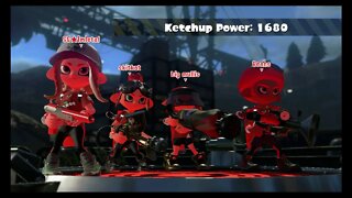 Splatoon 2 - Splatfest Comeback Special: Mayo vs. Ketchup Rematch - Pro Battles (Team Ketchup, US)