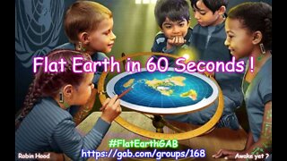 Flat Earth in 60 Seconds ~ Paul On The Plane