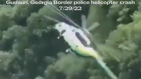 Gudauri, Georgia Border police helicopter crash