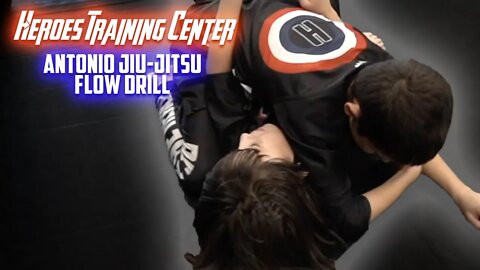 Heroes Training Center | Antonio Jiu-Jitsu Flow Drill #2 | Yorktown Heights NY | Kickboxing & MMA