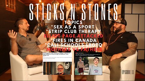 STICKS N STONES WEEKLY PODCAST #11 *Elliot Page Atacked*