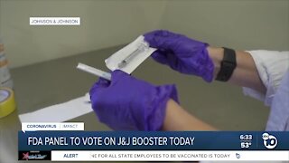 FDA panel to vote on Johnson & Johnson booster