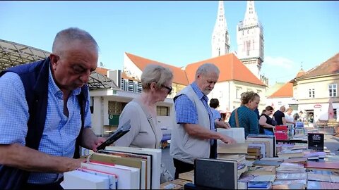 Zagorkin sajam u poslijepodnevnim satima na Dolcu