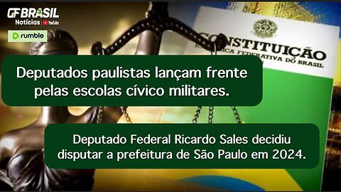 Deputado Federal Ricardo Sales decidiu disputar a prefeitura de São Paulo em 2024.