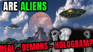 👽ALIENS are Real Biological Creature - Spiritual Creatures - Holographic Manifestation?👽