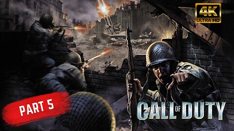 CALL of DUTY (2003): Normandy Route N13 - Gameplay Walkthrough (NO COMMENTARY)