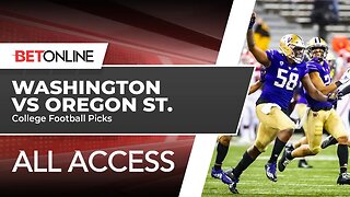 Washington vs Oregon St CFB Week 12 Predictions | BetOnline All Access