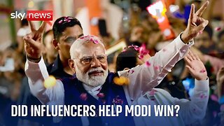 India election_ Modi claims victory but falls short of overall majority Sky News