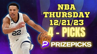 #PRIZEPICKS | BEST PICKS #NBA THURSDAY | 12/21/2023 | TODAY | BEST BETS | #BASKETBALL | PROP BETS