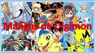 Quais são todos os Mangás de Digimon?