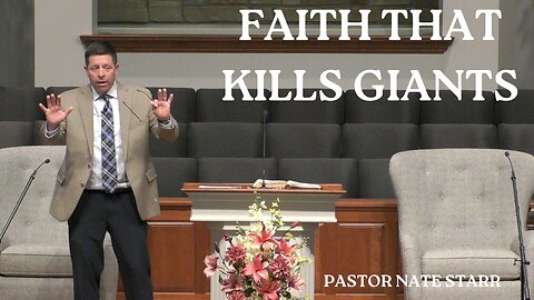 Faith That Kills Giants--Sun PM--June 30, 2024