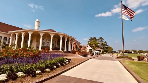 POV Golf Cart Tour - Pinehurst No. 2, The Village, Houses - North Carolina