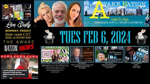 The Awake Nation 02.06.2024 Why Is Jeffrey Epstein's Bank Account Still Moving Money?