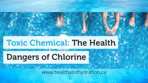 3 Reasons you DON"T want to drink chlorinated tap water.
