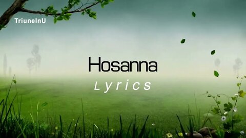 Hosanna (Paul Baloche) Lyrics