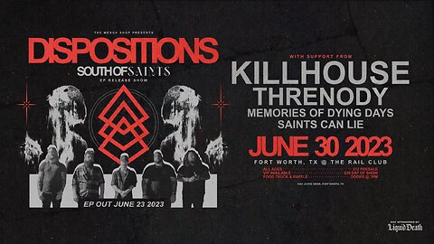 Dispositions EP Release Party at The Rail Club 6/30/2023 Highlights